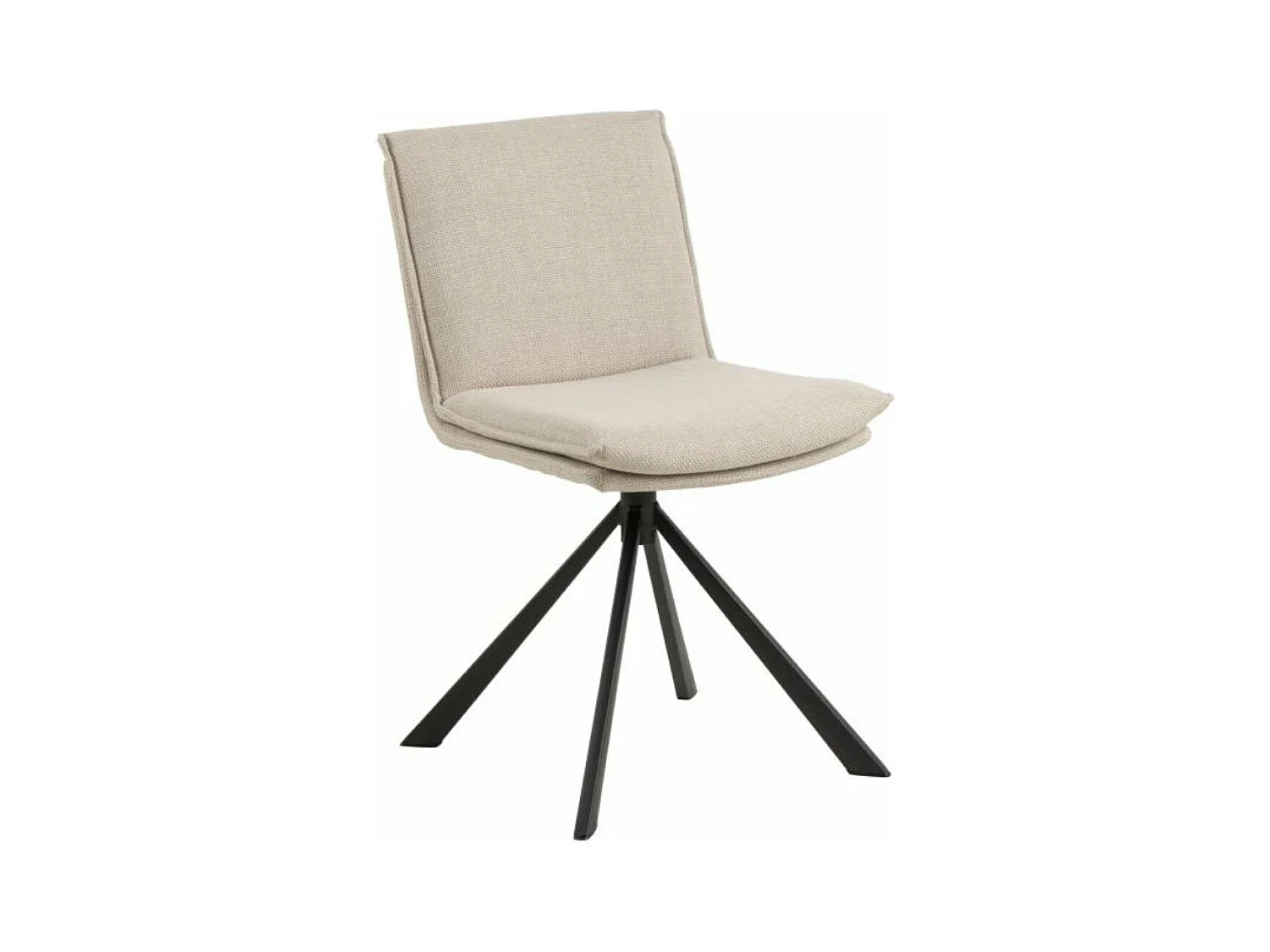 Fiska eetkamerstoel beige.