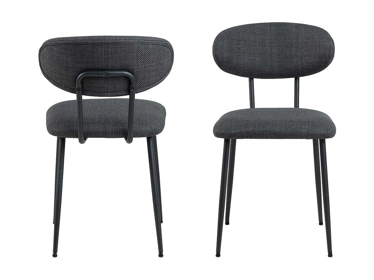 Denise Esszimmerstuhl grau.