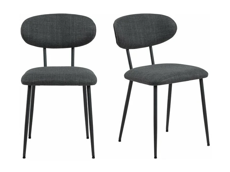 Drey eetkamerstoel grijs.