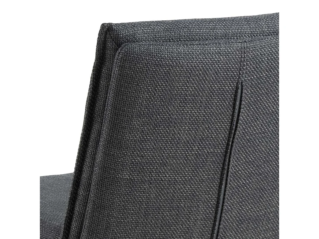 Flynn chaise de salle à manger gris.