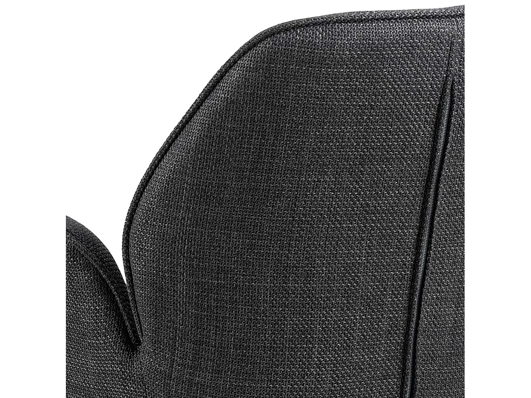 Atilla eetkamerstoel met armleuningen grijs.