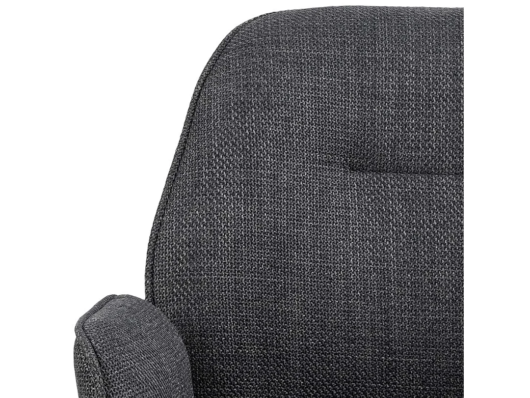 Atilla eetkamerstoel met armleuningen grijs.