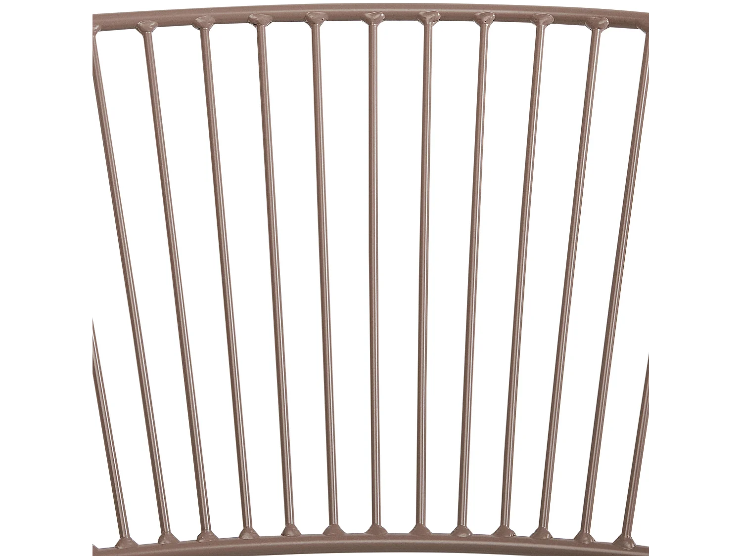 Esszimmerstuhl 2er Set RIGBY Metall Beige