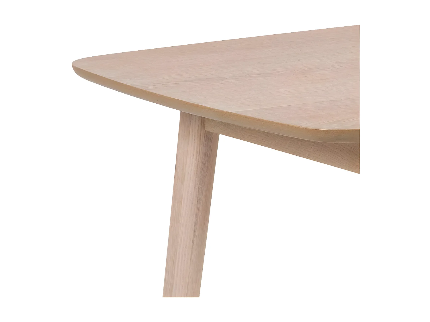 Naila Esszimmertisch 80 x 150 cm Eiche Dekor weiss gelaugt.