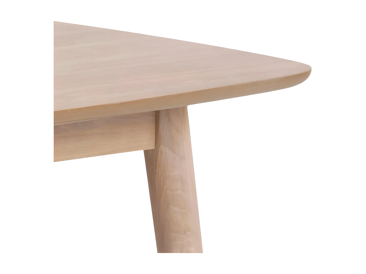 Naila Esszimmertisch 80 x 150 cm Eiche Dekor weiss gelaugt.