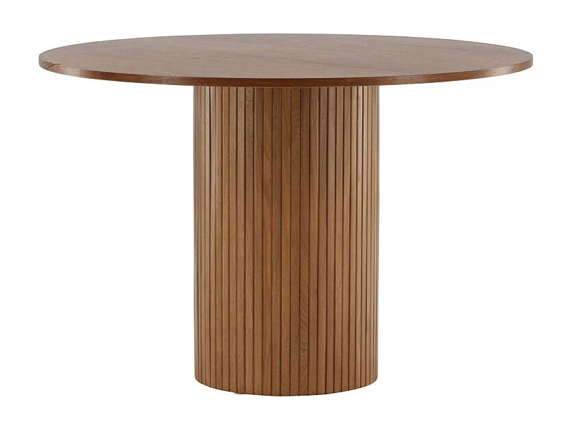 Bianca eetkamertafel Ø110cm eik fineer.