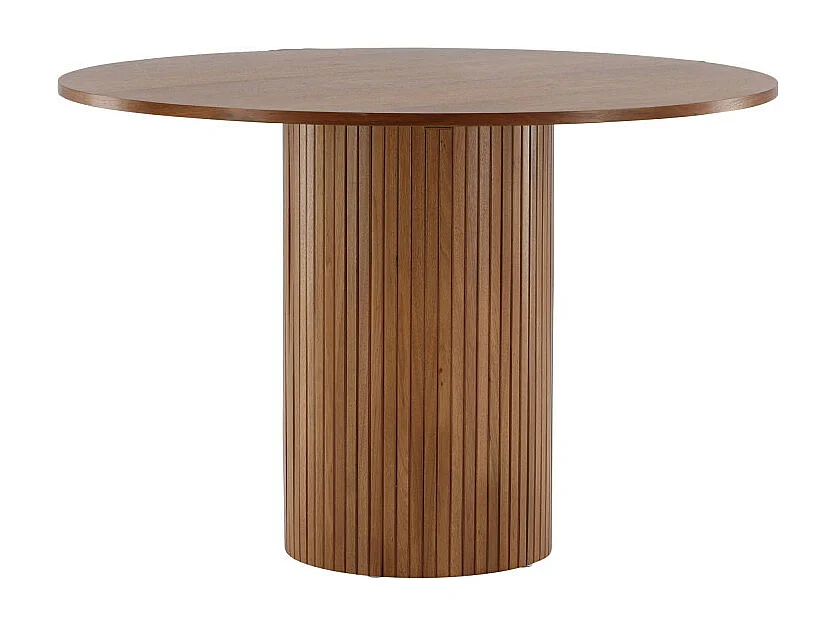 Bianca eetkamertafel Ø110cm eik fineer.