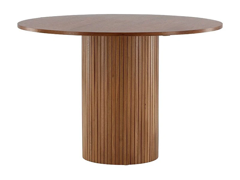 Bianca eetkamertafel Ø110cm eik fineer.