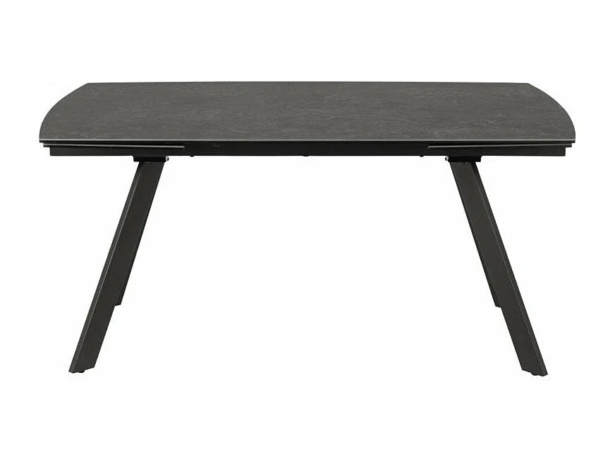 Blackburn Esstisch 97x160/240cm inkl. Zusatzplatten schwarz.