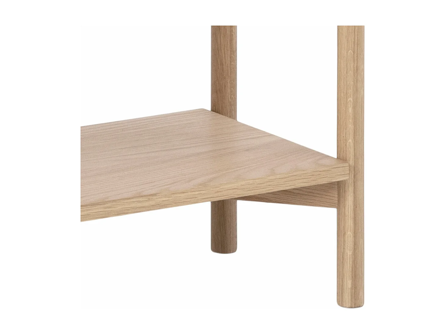 Braidwood bibliothèque 4 étagères blanches.