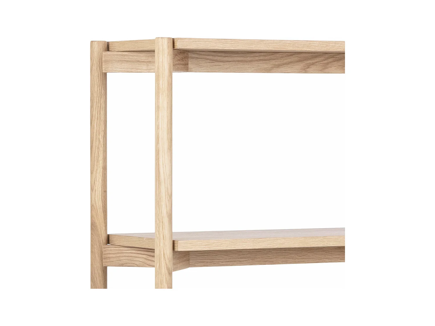 Sienna wandkast 4 planken wit.