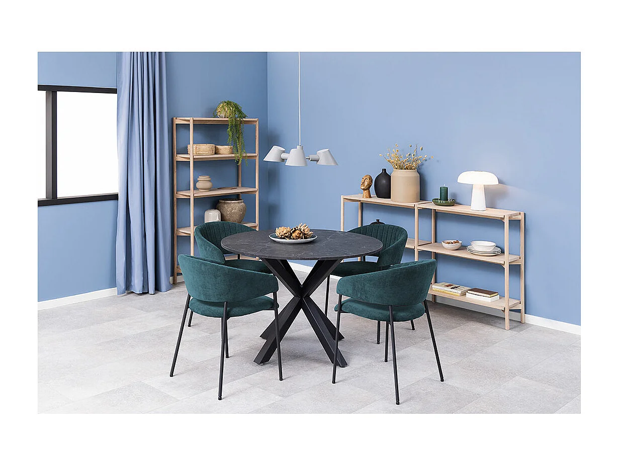 Braidwood Regal 4 Regale weiß.