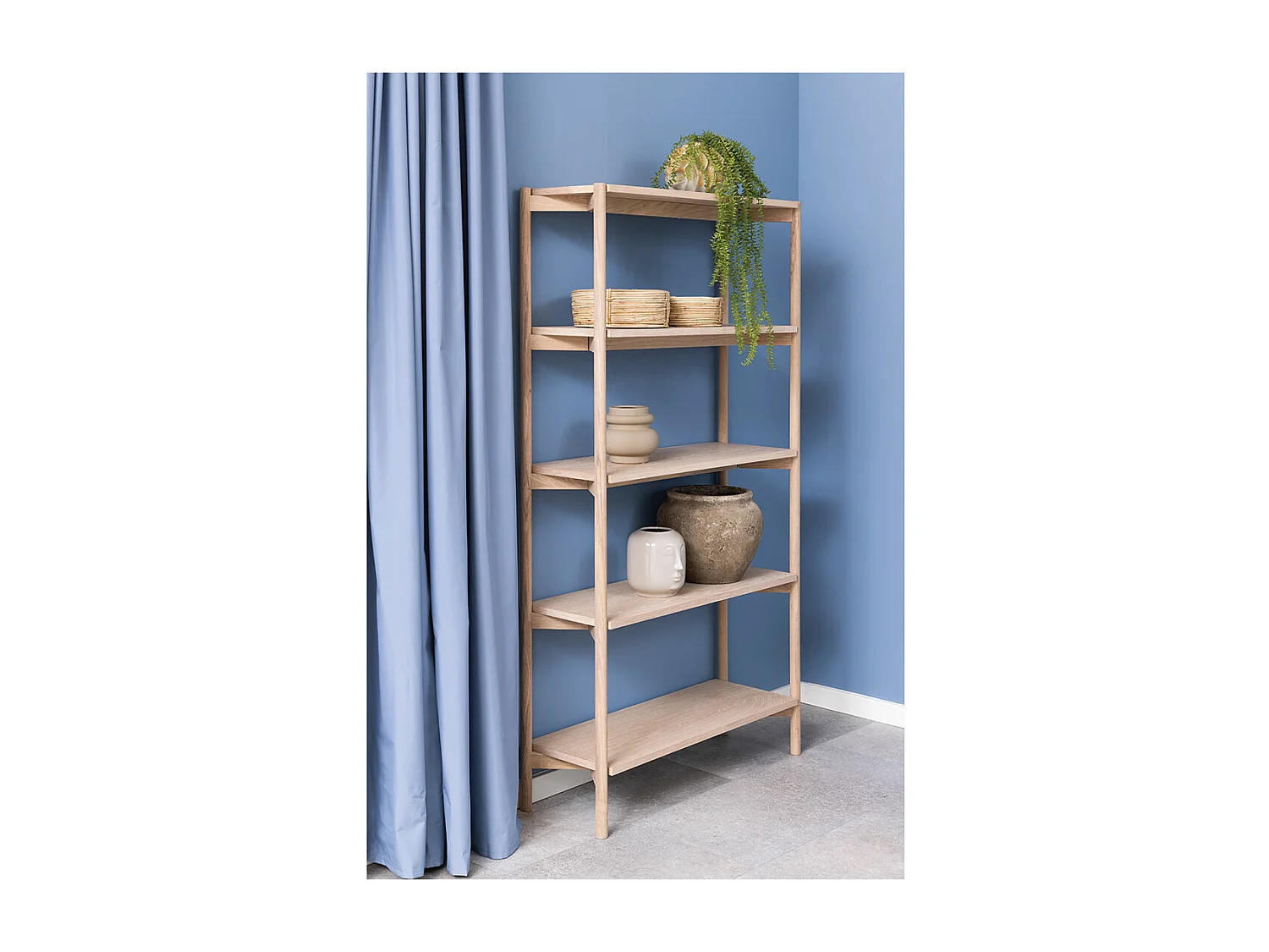 Braidwood Regal 4 Regale weiß.