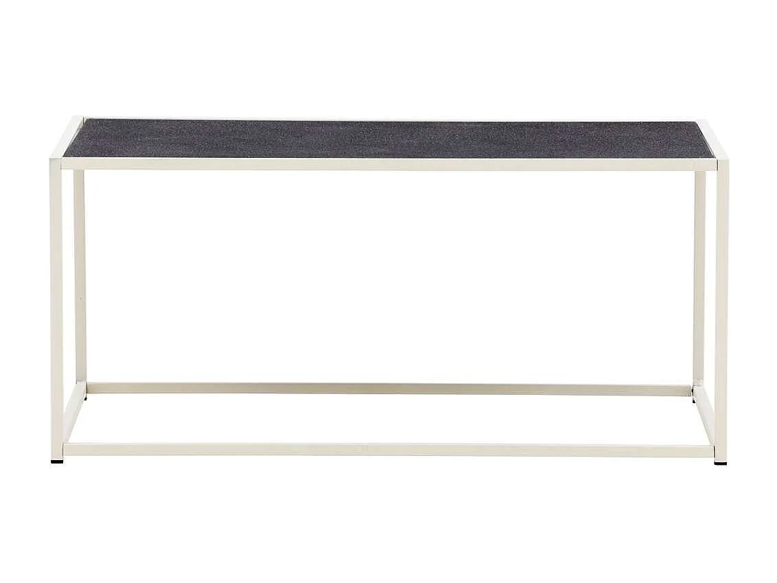 Table Basse de Jardin "Siaton" 110cm Gris