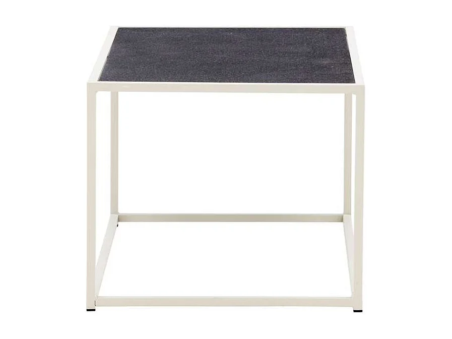 Table Basse de Jardin "Siaton" 110cm Gris