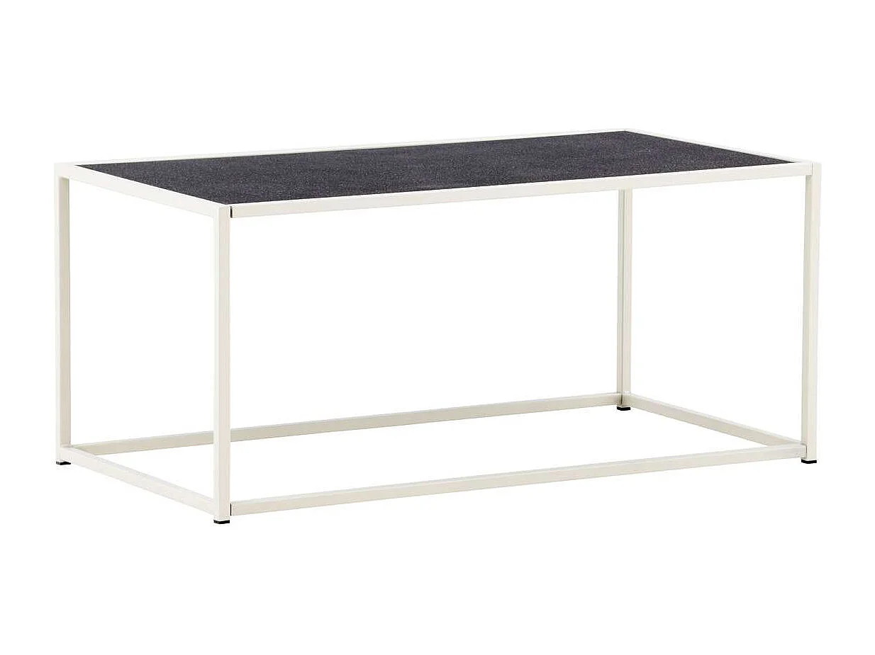 Table Basse de Jardin "Siaton" 110cm Gris