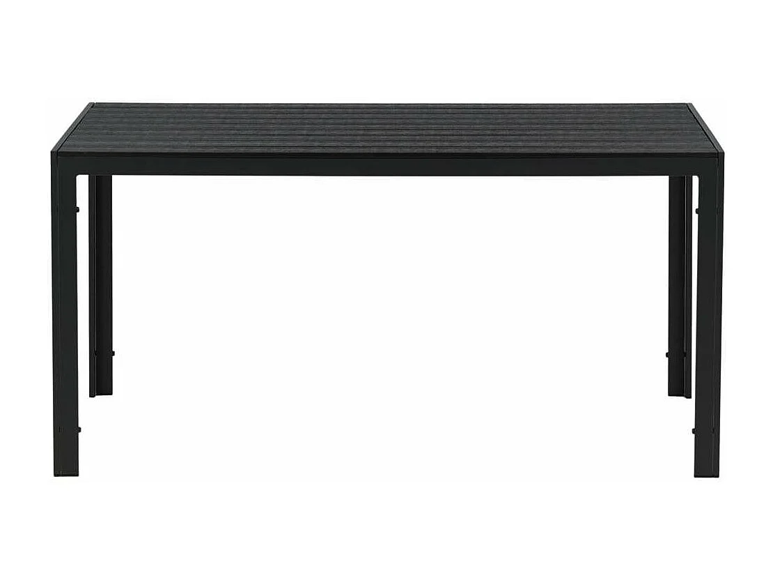 Break eettafel tuin zwart.