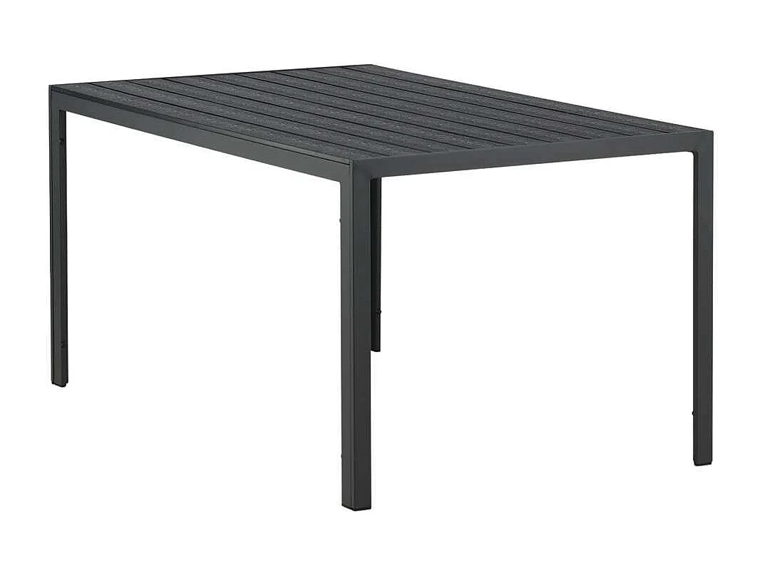 Break eettafel tuin zwart.