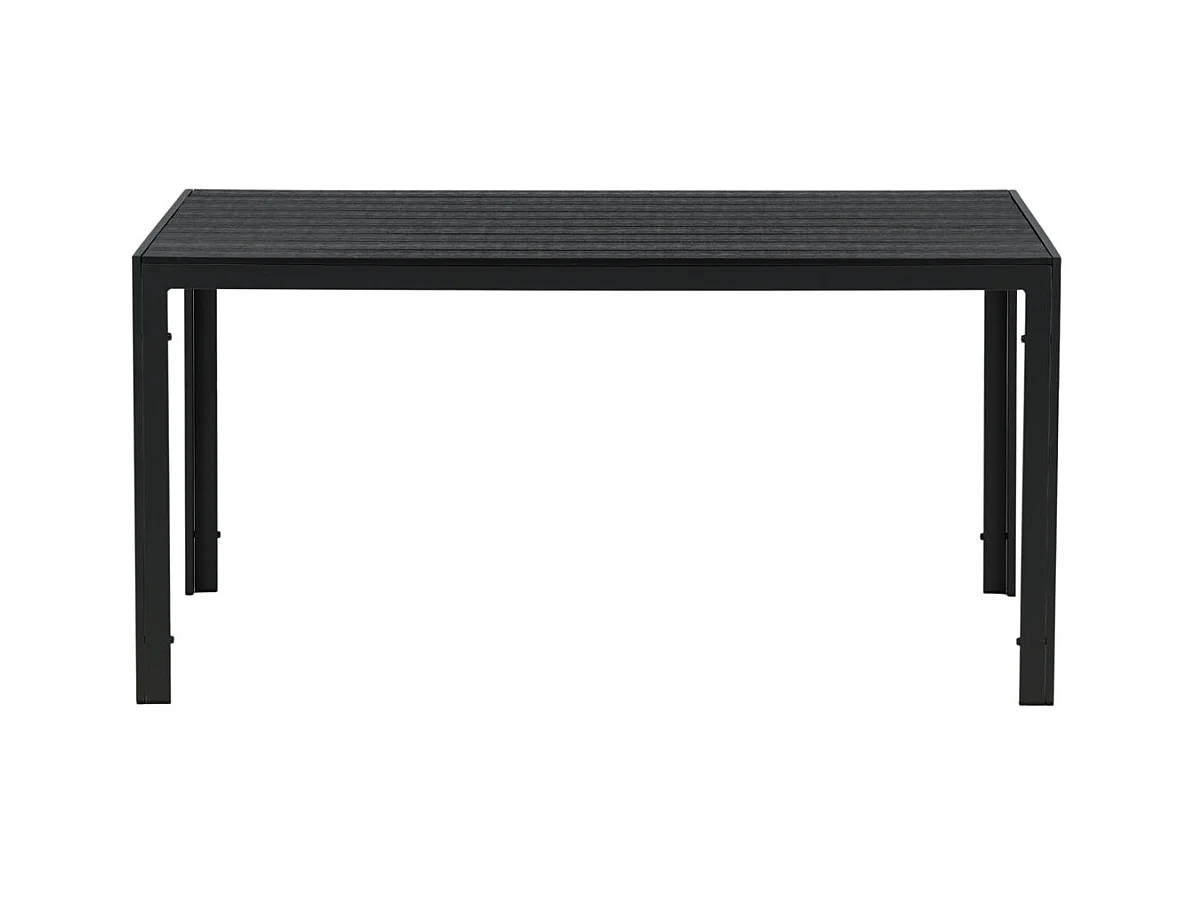 Table de Jardin "Break" 150cm Noir