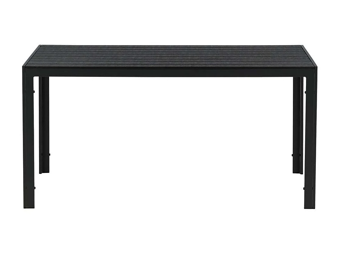 Break eettafel tuin zwart.