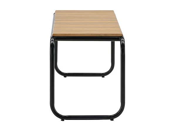 Banc de Jardin en Bois "Holmbeck" 136cm Naturel