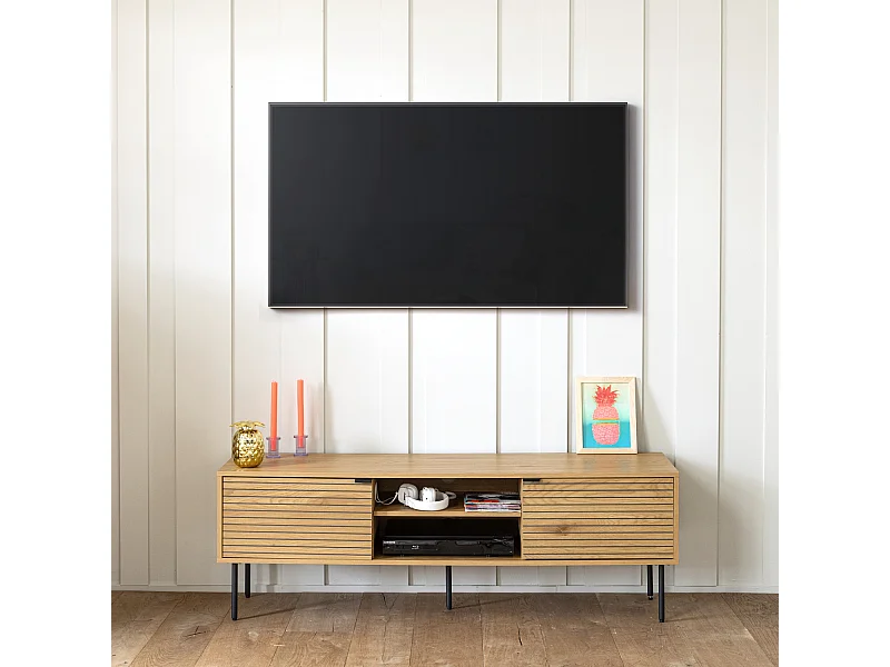 Meuble TV 150cm STINNA - HAPPY GARDEN