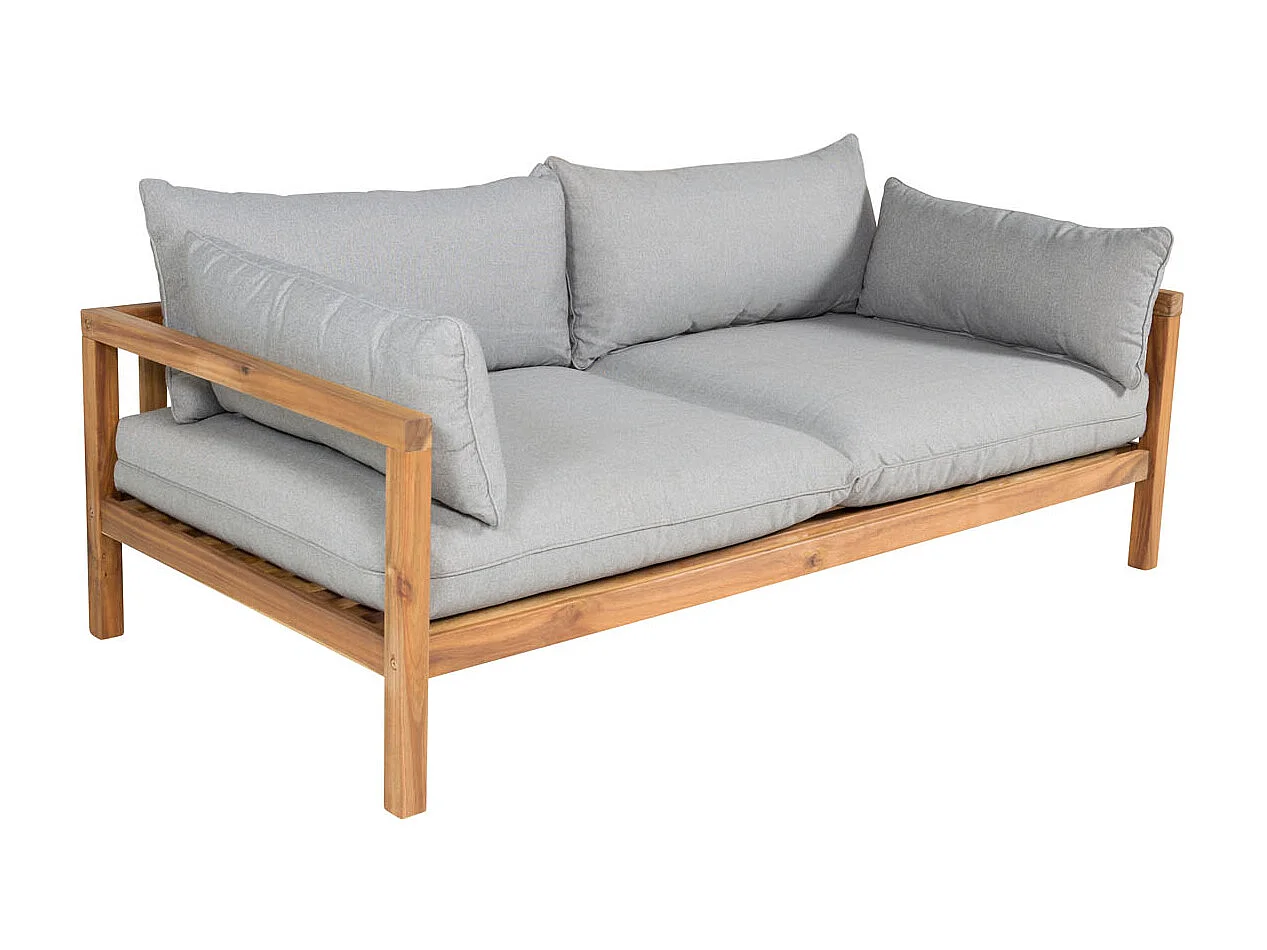 Canapé de Jardin 2 Places "Marion" 185cm Naturel