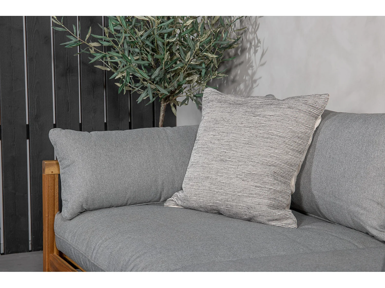 Canapé de Jardin 2 Places "Marion" 185cm Naturel