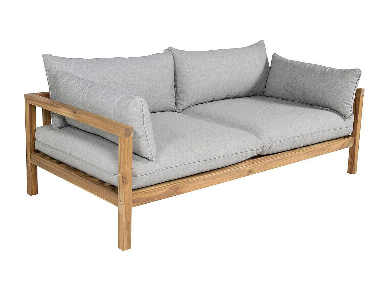 Canapé de Jardin 2 Places "Marion" 185cm Naturel