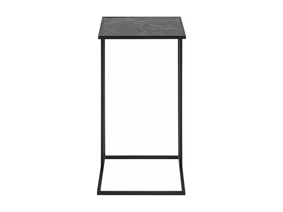 Infinity Ecktisch Marmor Dekor schwarz.