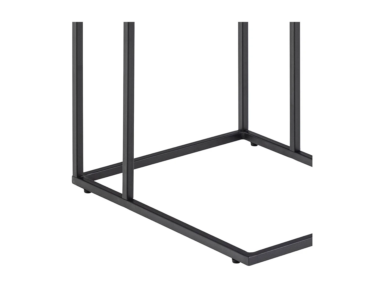 Infinity Ecktisch Marmor Dekor schwarz.