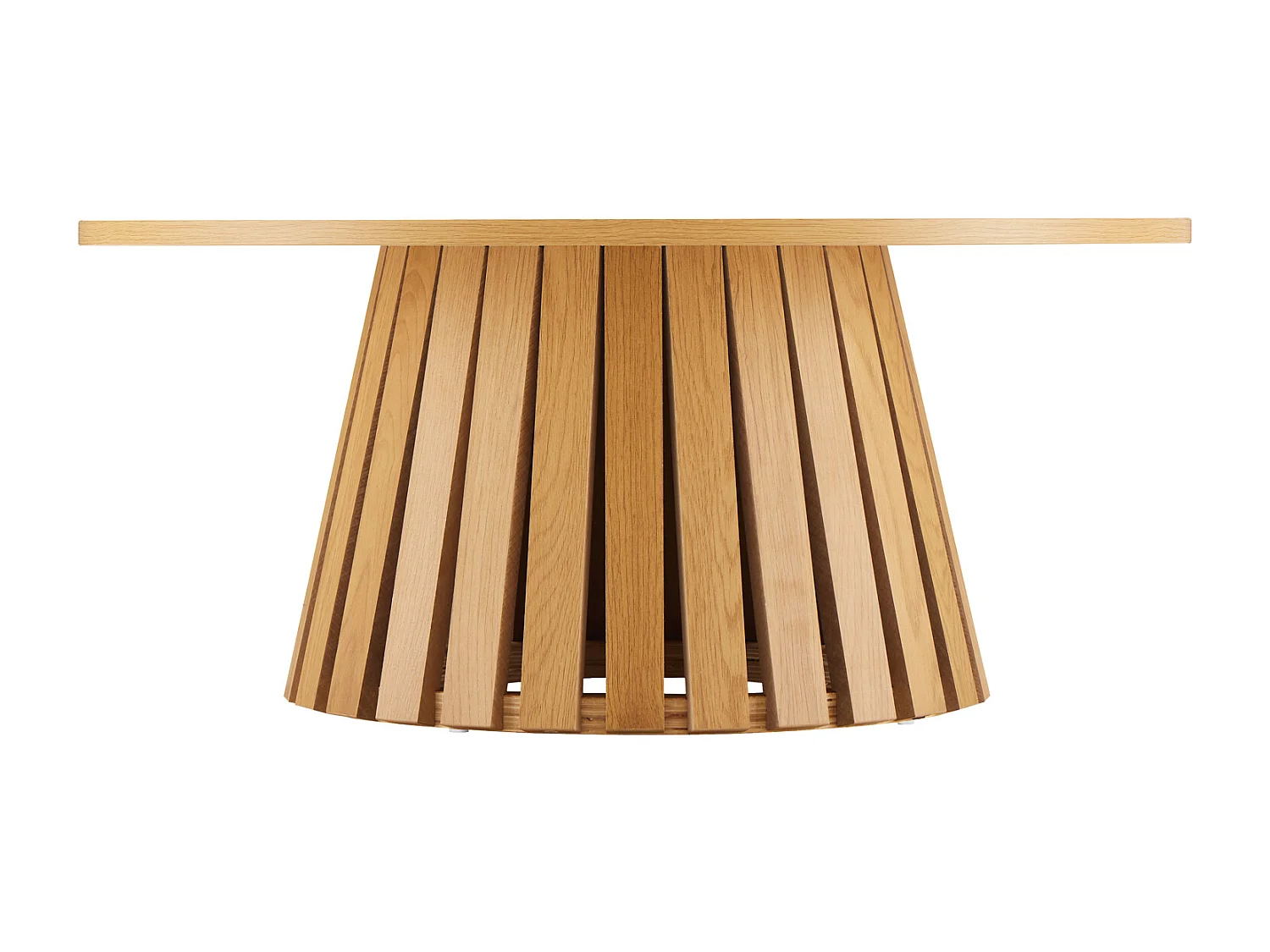 Table basse ronde 80cm style scandinave LIV - HAPPY GARDEN