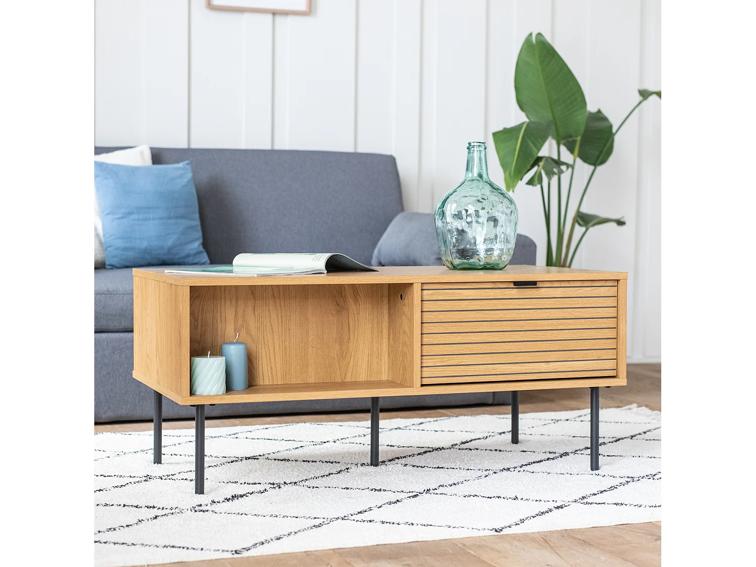 Couchtisch mit Schubladen STINNA