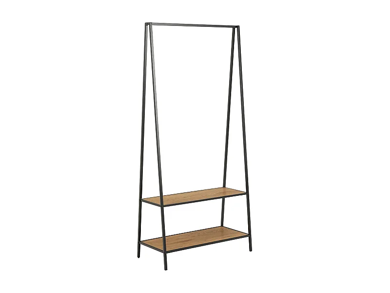 Sea kapstok 2 planken zwart.