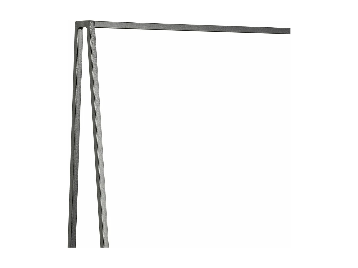 Seaford portemanteau 2 étagères noires.