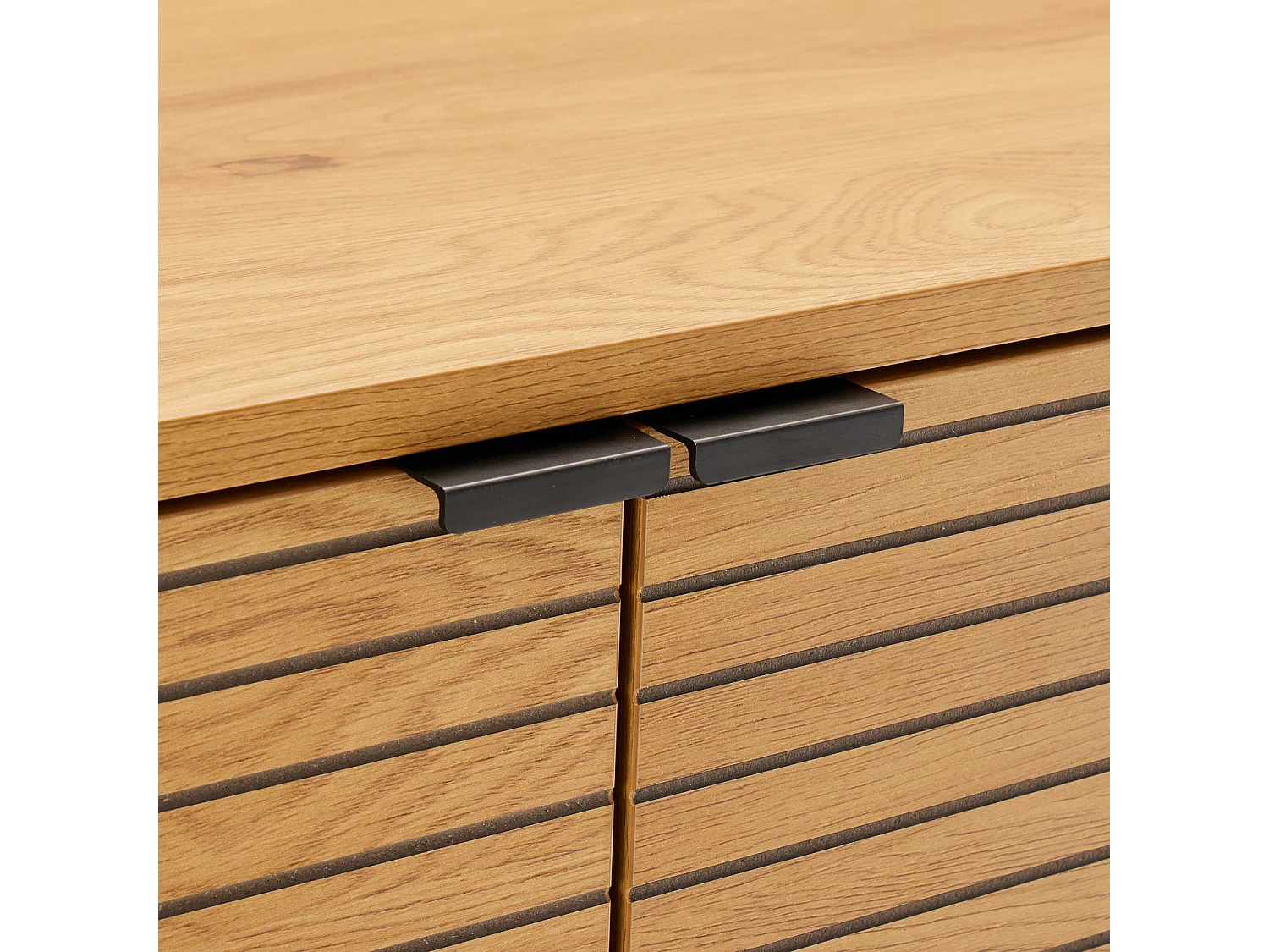 Vaisselier en bois 2 portes 80cm STINNA