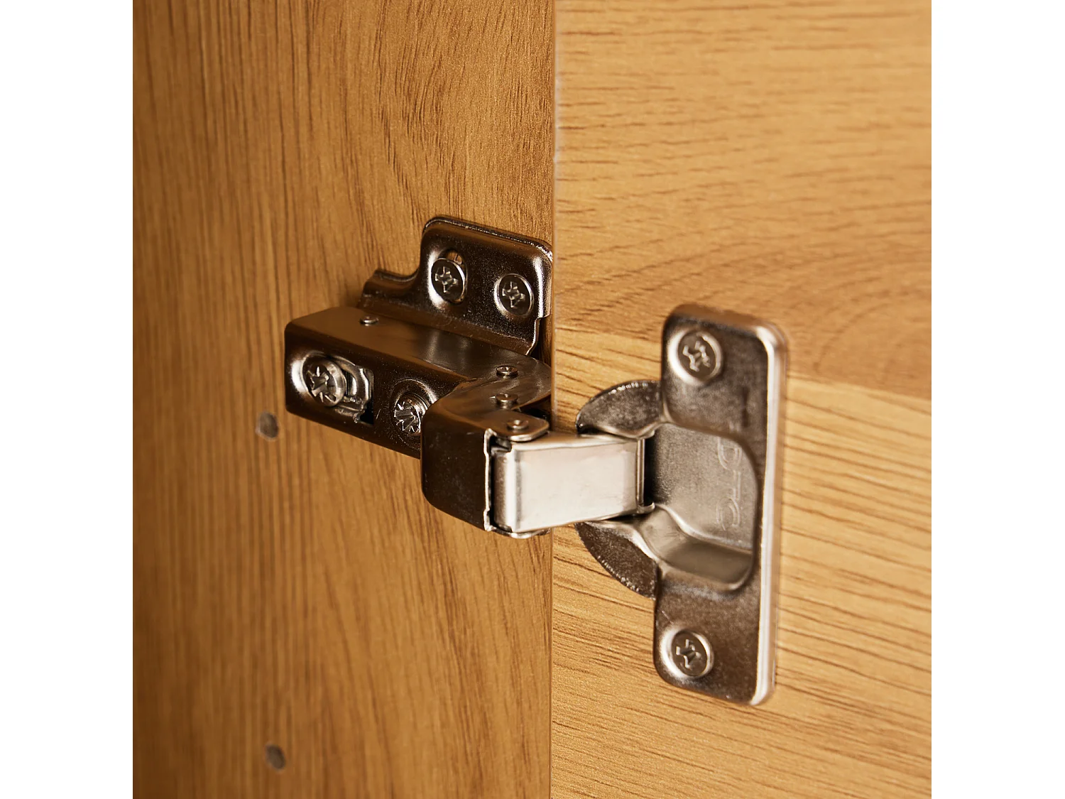 Vaisselier en bois 2 portes 80cm STINNA