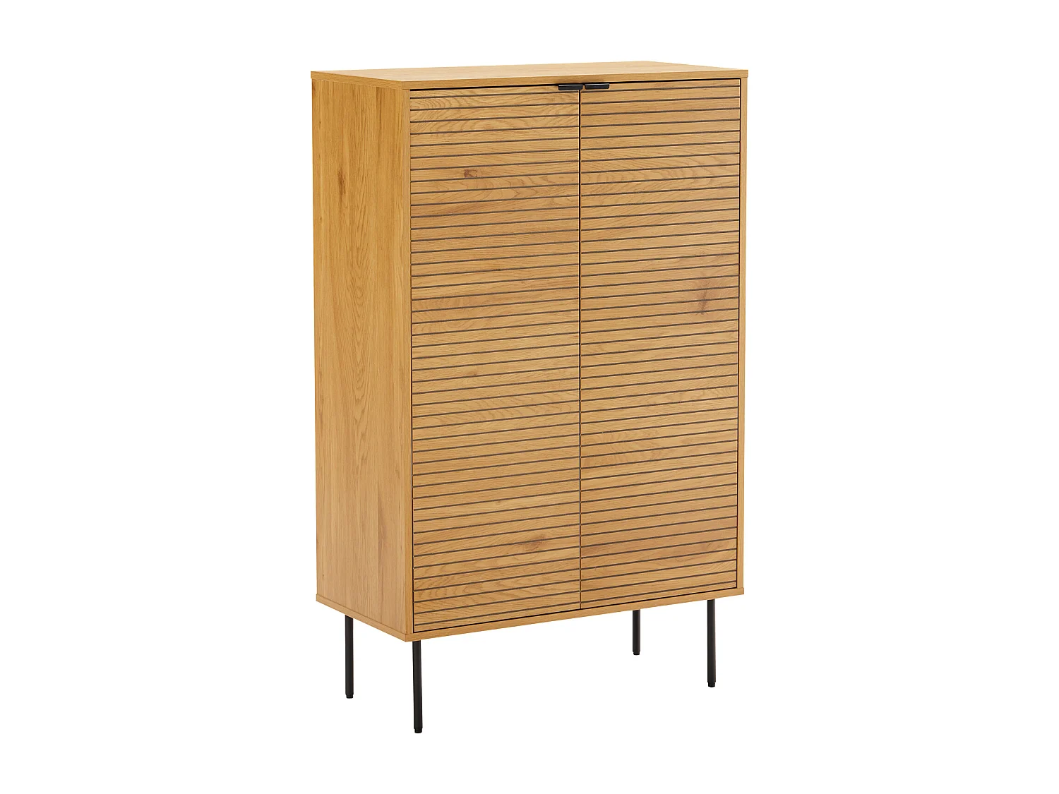 Vaisselier en bois 2 portes 80cm STINNA