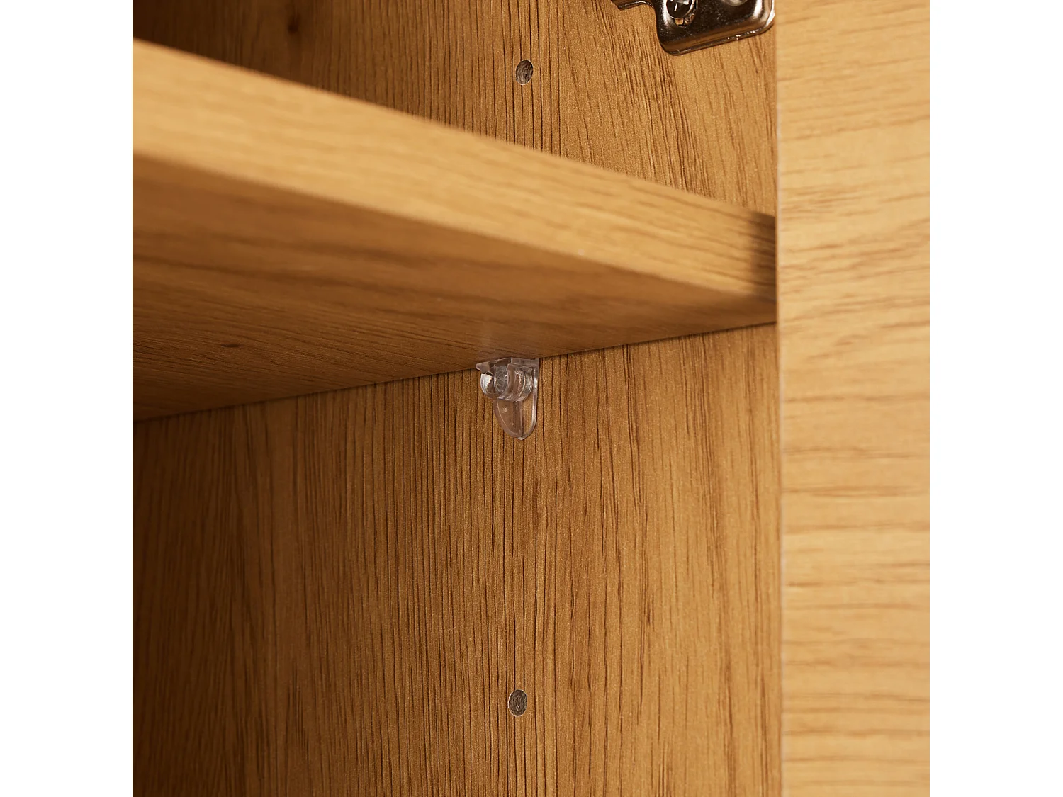 Vaisselier en bois 2 portes 80cm STINNA