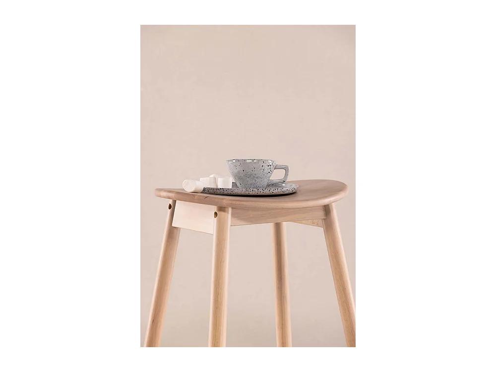 Tabouret de Bar en Bois "Orust" 76cm Naturel
