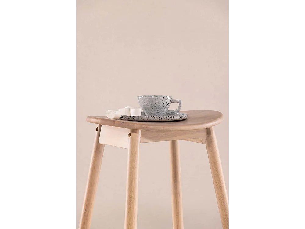 Tabouret de Bar en Bois "Orust" 76cm Naturel