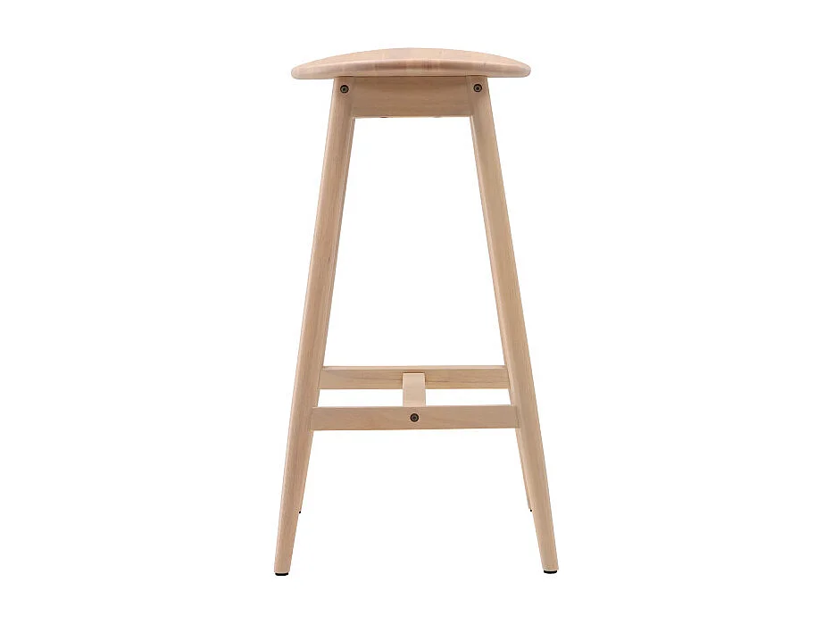Tabouret de Bar en Bois "Orust" 76cm Naturel