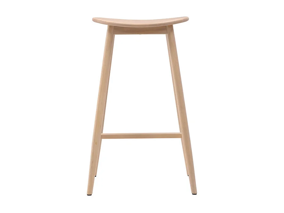 Tabouret de Bar en Bois "Orust" 76cm Naturel