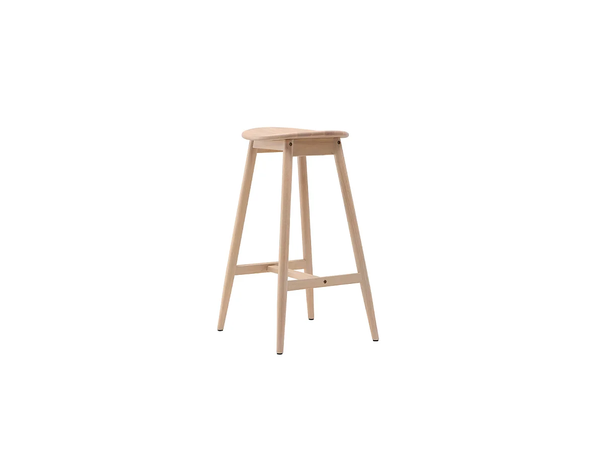 Orust eetkamerstoel hout whitewash.