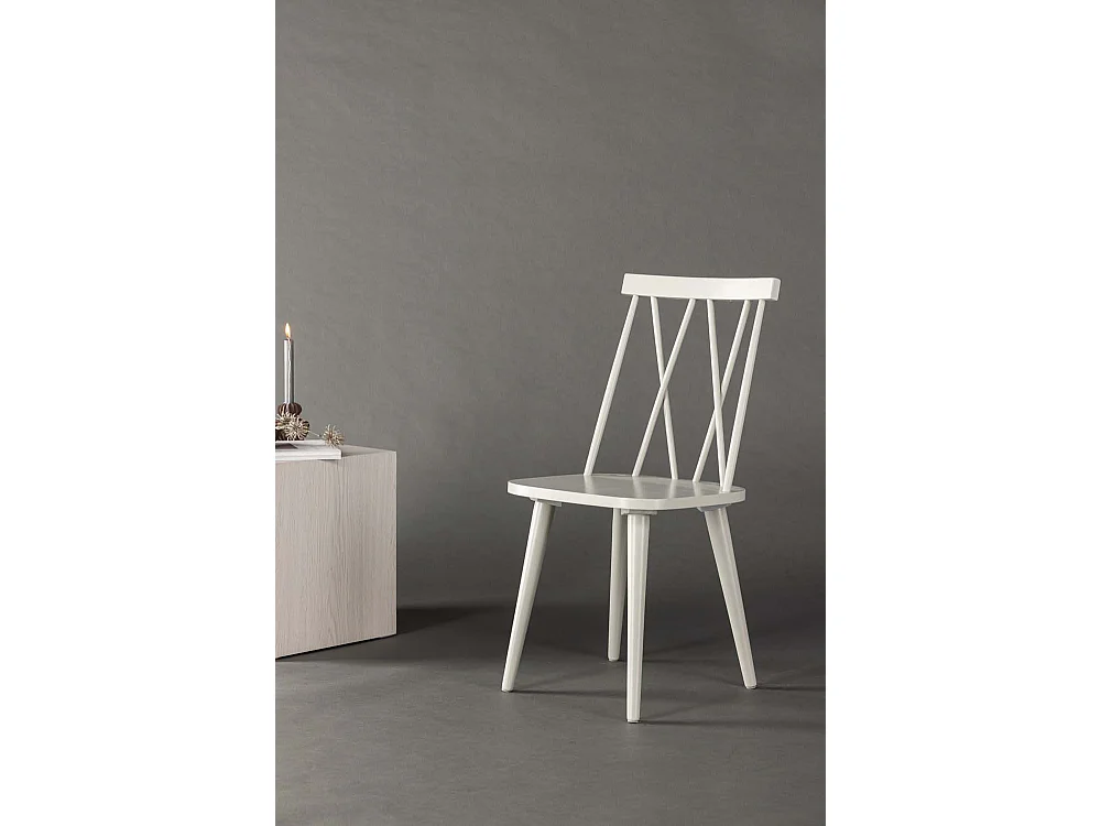 Mariette chaise de salle à manger bois gris clair