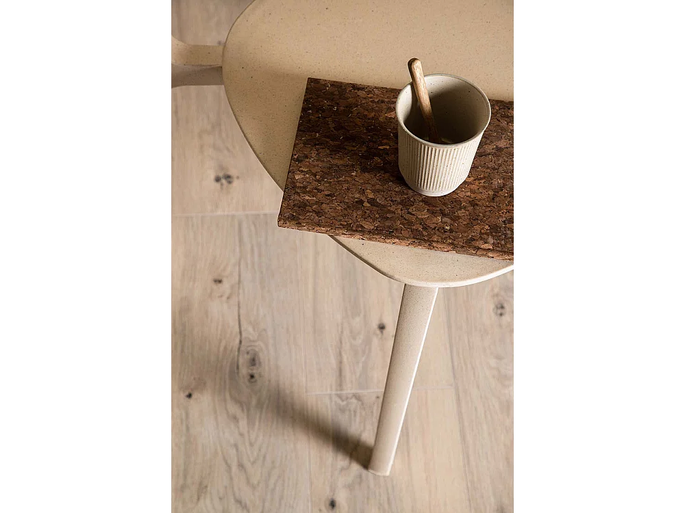 Åstol chaise de salle à manger plastique beige