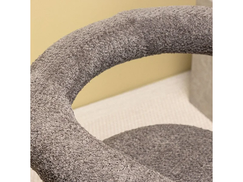 Morning Esszimmerstuhl mit Armlehne braun.