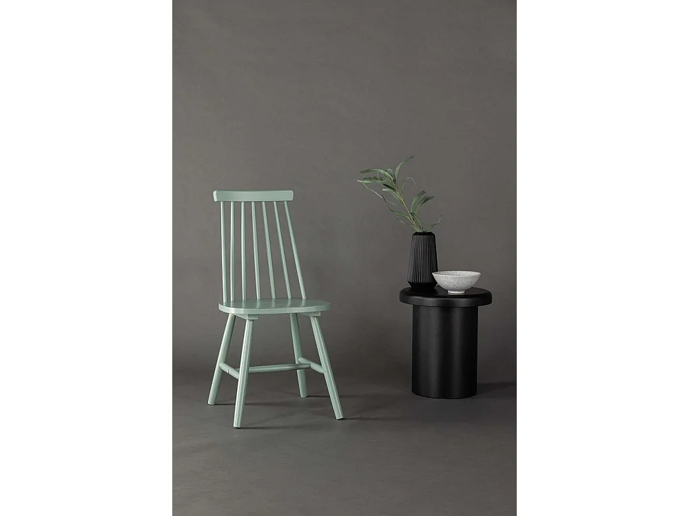 Lönneberga eetkamerstoel hout groen.