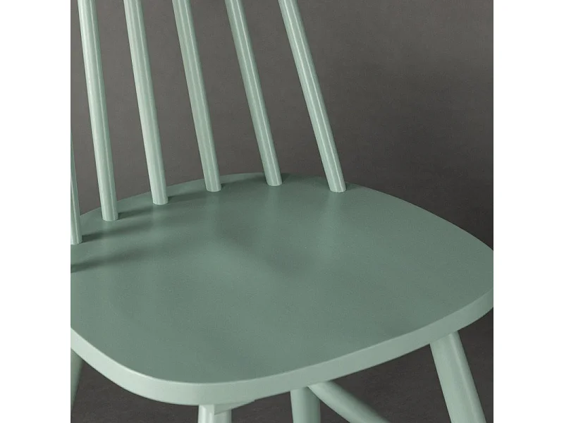 Lönneberga chaise de salle à manger bois vert