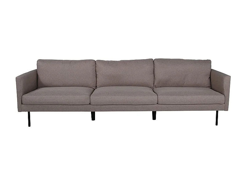 Zoom Sofa 3 Personen braun.